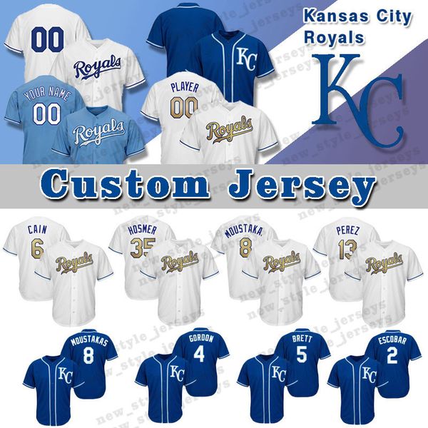 

Cu tom royal kan a city jer ey whit 15 merrifield lorenzo 6 cain 5 george brett 4 alex gordon mike 8 mou taka ba eball jer ey