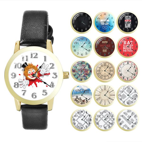 

fashion time chartlet wrist watch bracelet 0465, Golden;silver