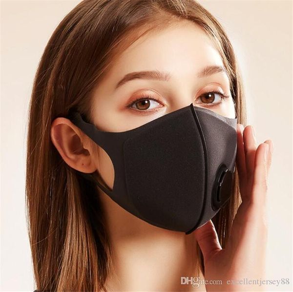 

30шт клапан маски для лица унисекс губка антипылевой регулируемый моющийся многоразовый респиратор защитный рот маска для лица pm2. 5 маска