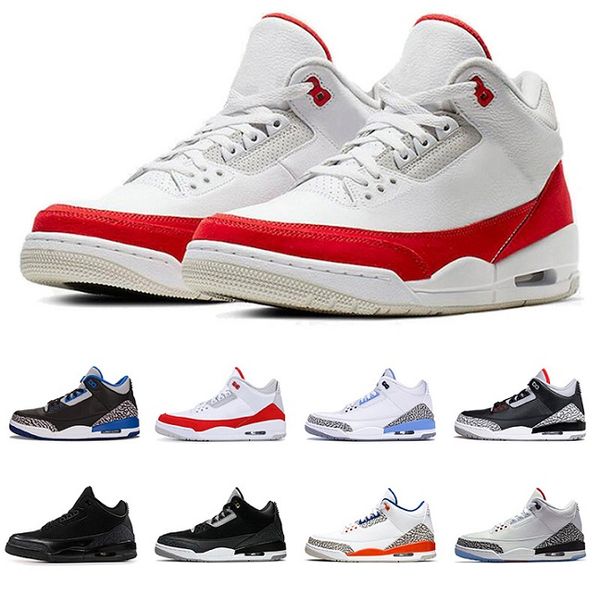 

2020 airjordanretr 3s basketball shoes 3 black white tinker cement tinker jumpman iii chicago 3m reflective us 7-13