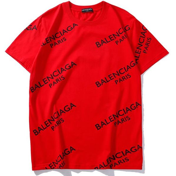 

Bb ummer treet wear europe pari fa hion men 66alenciaga big broken hole cotton t hirt ca ual women tee t hirt 2xl