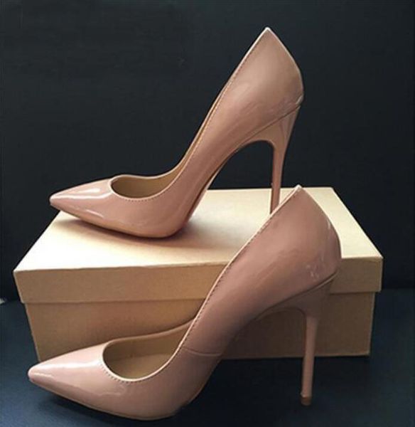 

brand women's high heels. women's high heels with red soles. black matte sheepskin thread women wedding shoes 8 cm  cm 12 cm box
