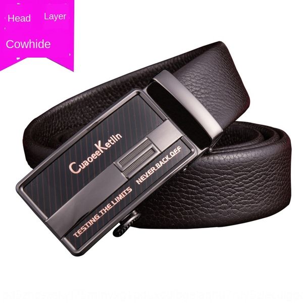 

men's leather automatic and buckle casual men's leather automatic and jeans buckle belt jeans belt casual, Black;brown
