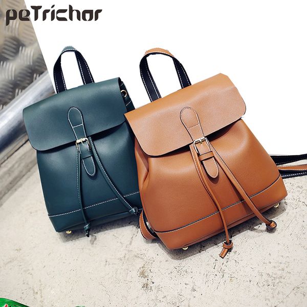 

petrichor vintage rucksack women multifunctional school backpack for teenage girls large capacity drawstring travel backpacks