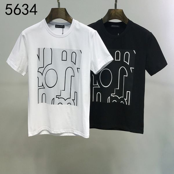 

мужская тенниска роскошные цветочные summer casual new letter printed с коротким рукавом узор top тройника рубашки футболки, White;black