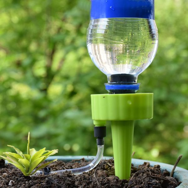 

drip irrigation system plant waterers diy spikes taper watering plants for flower pots and greenhouse 30pcs