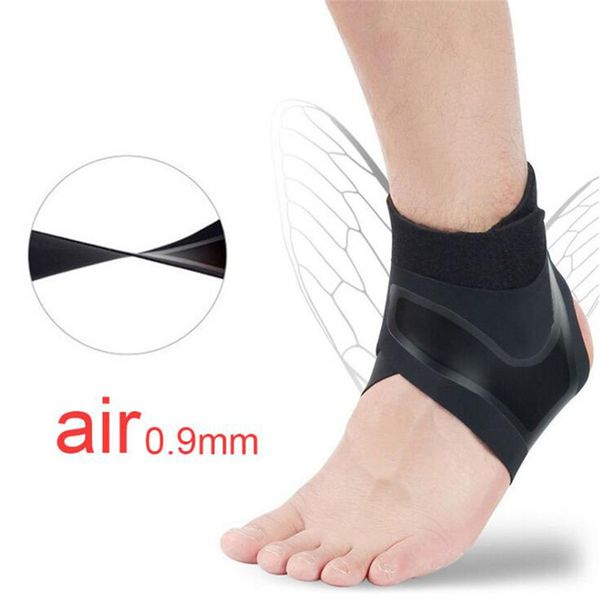 

ankle support 1 pc sport brace fitness gym gear elastic foot weights wraps protector legs power weightlifting4, Blue;black