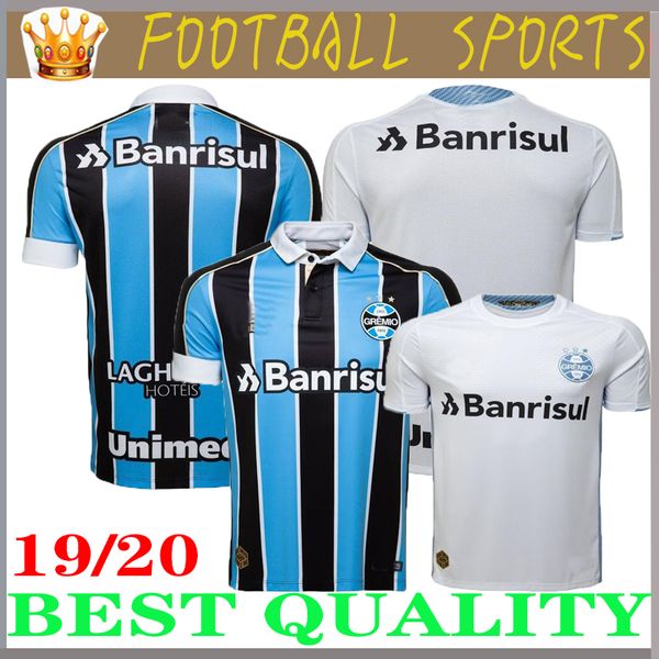 

2019 gremio soccer jersey 19 20 gremio miller luan douglas diego hailon home away third football shirts camisetas de futbol, Black;yellow