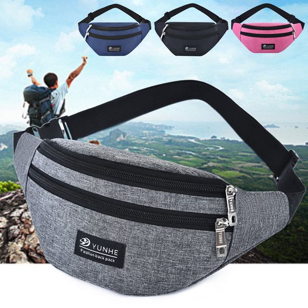 

vertvie leisure waist pack large capacity outdoor sports shoulder slung waist bags multifunction camping bag hiking light weight