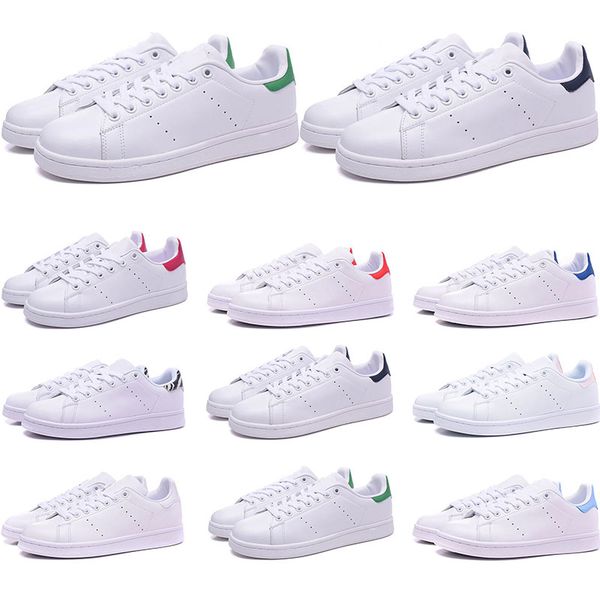 

2019 36 45 for mens womens stan designer black white red blue silver pink smith sneakers casual size outdoor shoes