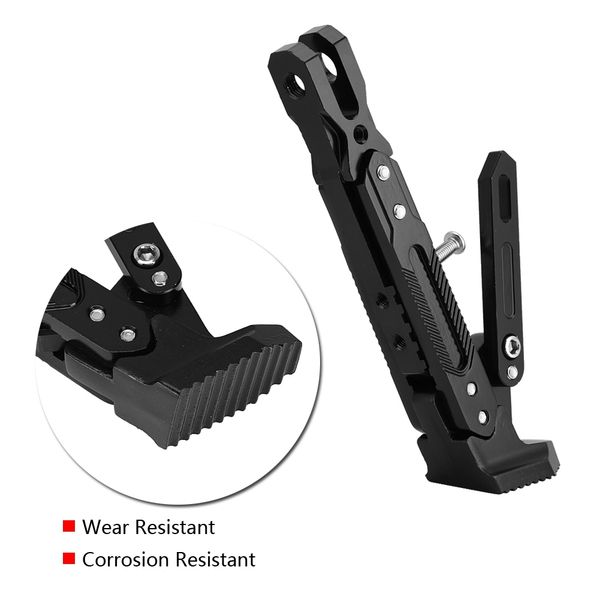 

motorcycle accessories cnc kickstand foot side stand extension pad support plate for adventure 1290 1050 1090 1190