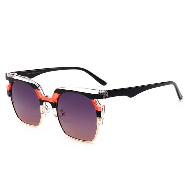 

fashion- new fashion crash sunglasses classic retro beach sunglasses, White;black