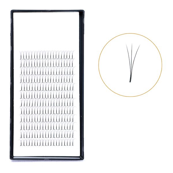 

volumelash 12 lines 3d/4d/5d heat bonded pre made volume fans faux mink premade russian volume eyelash extension supplies