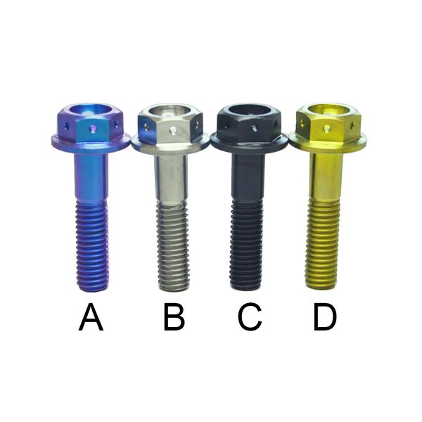 Aerospace Grade 2Pcs M8 x 35 Titanium Ti Bolts Hex Head Screw Fastener