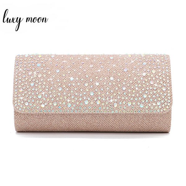 

luxy moon women party bag wedding purse crystal clutches envelope evening bag fashion design chain shoulder bags wallet zd1457