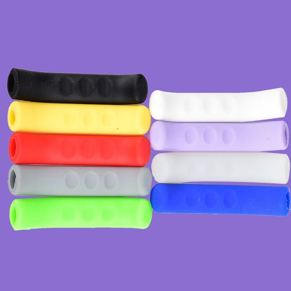

new 2 pcs brake handle grips protective cover silicone for m365 electric scooter