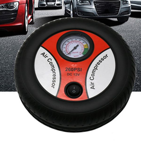 

universal 12v input voltage electric inflating machine 260psi car tire inflation pump air compressor