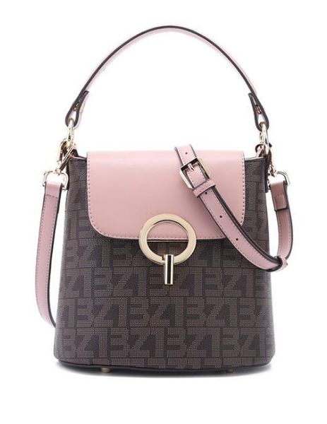 

2020 new girl women bucket bag fashion two-color printing casual shoulder bag explosion crossbody trend handbag small ck handbag for love