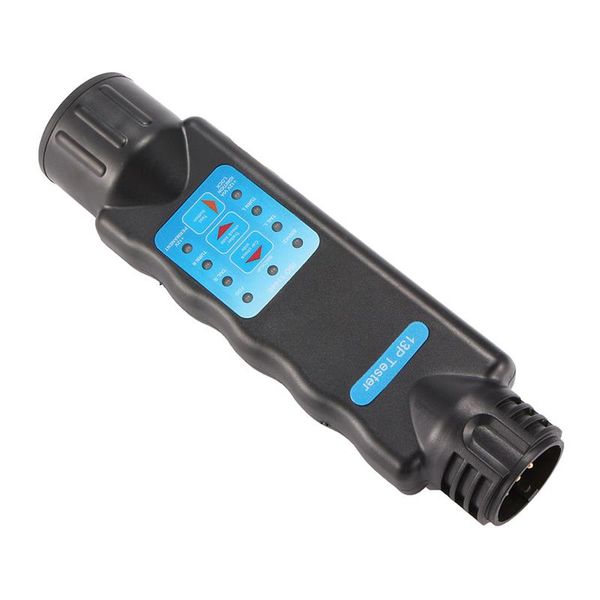 

12v diagnostic tool 7 /13 pin tow bar light wiring circuit tester plug socket with rohs approved for car trailer caravan towing