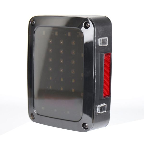 

2pcs led tail lamp smoked taillight reversing lamps turning signal for for wrangler first generation car driving hot