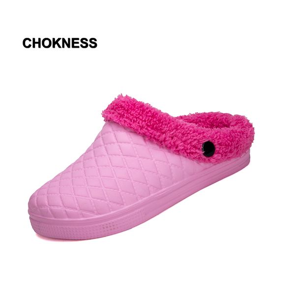 

women's fashion garden sandals breathable winter shoes outdoor wading hollow-out clogs light girls slippers fur plush slipper, Black