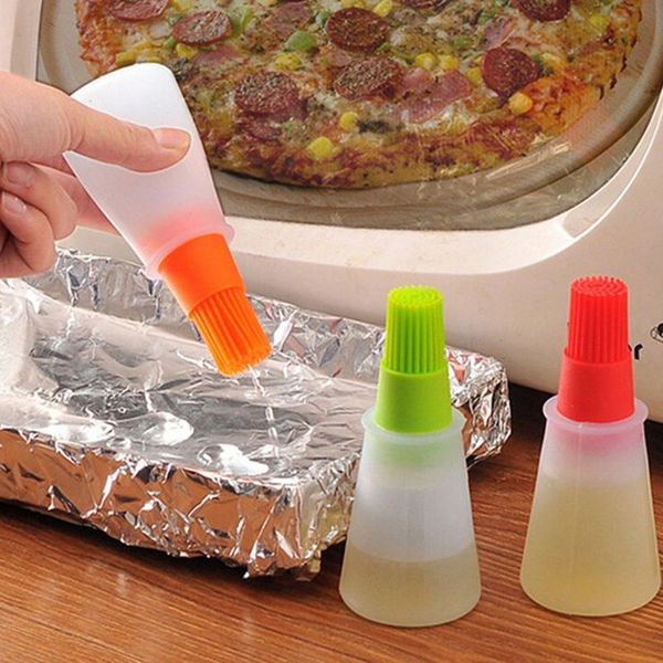 

tools & accessories silicone bbq oil brush barbecue cooking heat resisting grill bottle brushes
