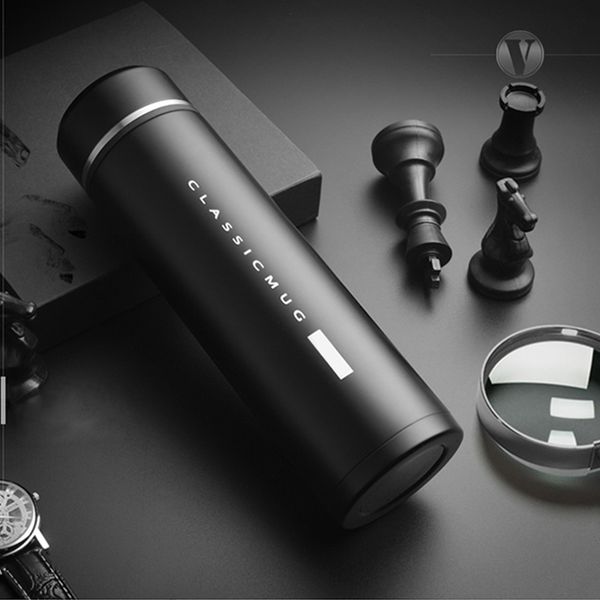 

316 stainless steel vacuum cup men and women business cup portable water heat preservation non heating function