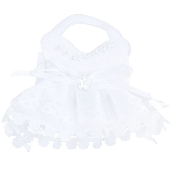 

10pcs candy bag for wedding dress bapteme
