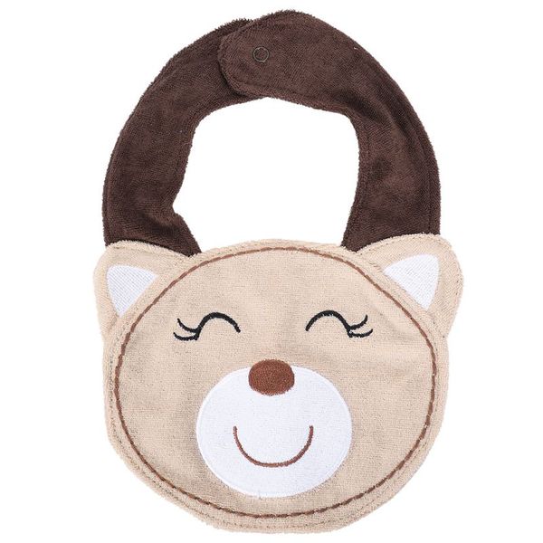 

newborn baby infant animal toddler cartoon saliva towel waterproof lunch bibs 19