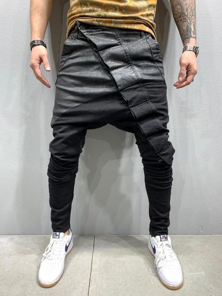 

black baggy denim mens jeans / trousers, Blue