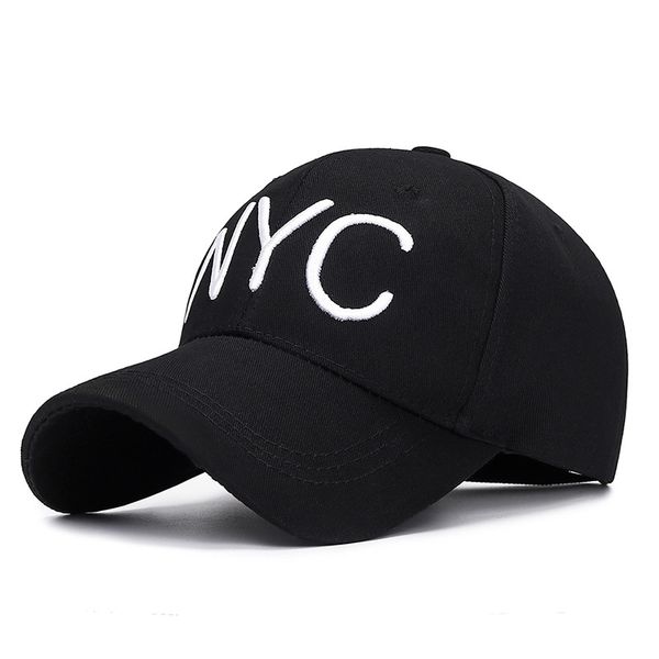 

2019 new casual nyc 3d letter embroidery dad hat men women summer fashion baseball cap spring autumn visor caps adjustable hats, Blue;gray