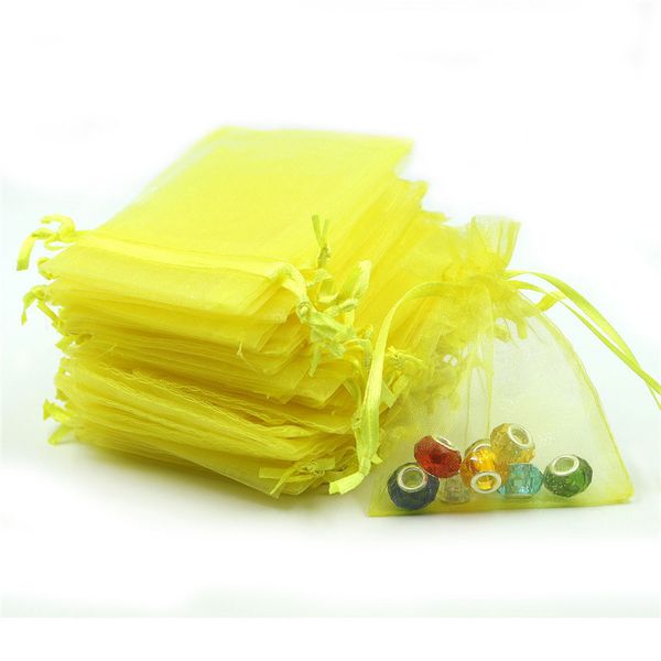 

wholesale organza bags 34*49cm wedding pouches jewelry packaging bags with butterfly drawable gift bag mix colors 25pcs/lot 7z