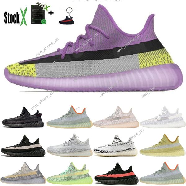 

yecheil yeehu glow running shoes citrin abez israfil white black reflectivetrainers kanye west women sneakers sport shoes 36-48#0021