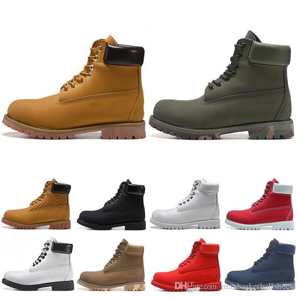 

Сапоги мужчины женщины роскошные дизайнерские сапоги Stiefel каштан мода мужская красный Мартин сапоги мужские снегоступы 36-45