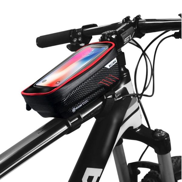 

горный велосипед передняя рамка сумка непромокаемые водонепроницаемый передний мешок случай мобильного телефона велосипедов top tube велоспо