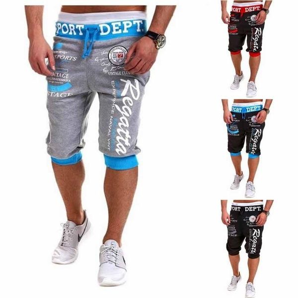 

zogaa mens багги jogger вскользь тонкий гарем короткие слаксы повседневный 2019 sweatpants брюки печать дизайн трениках мужчины бегуны, Black