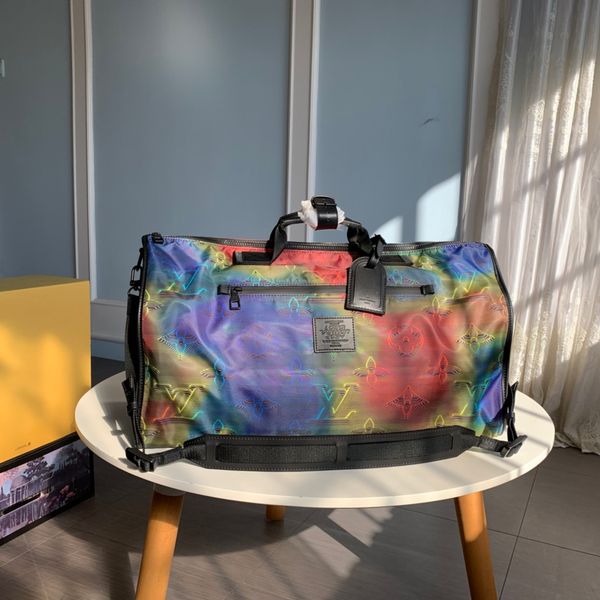 

m44939 44939 lou1s vu1tton travel bag shoulder bag classic handbags flower composite high-capacity handbag duffel bag men handbag