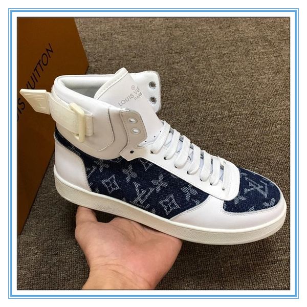 

fashion man casual shoes luxury designers sneaker genuine leather race runner shoes outdoors trainers with box eur 38-45
