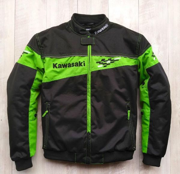 

new motorcycle racing suit, five built-in protective gear winter protective clothing, shatter-resistant suit, 716 winter jacket, Black;blue