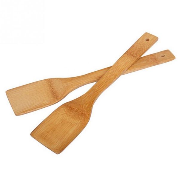 

new natural health bamboo wood кухня прорези лопатка ложка для смешивания holder посуды dinner продуктов вок лопаты принадлежности другой ку