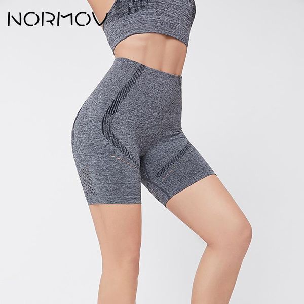 

normov women high waist energy seamless yoga shorts push up hip gym shorts fitness sports leggings sportswear running, White;red
