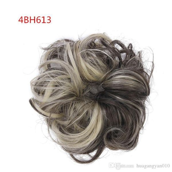 B54 S Noilite Synthetic Hair Big Bun Chignon Two Plastic Comb