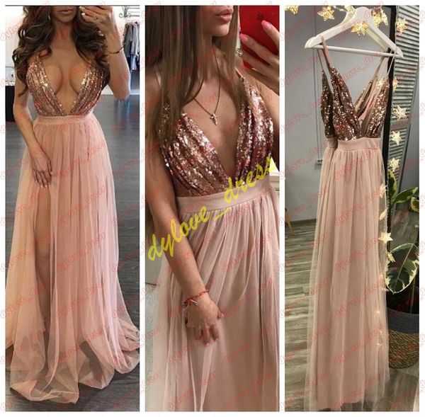 

2021 sparkle long plus size african black girl sequined arabic gold prom dresses vestidos de fiesta formal dress long dresses evening