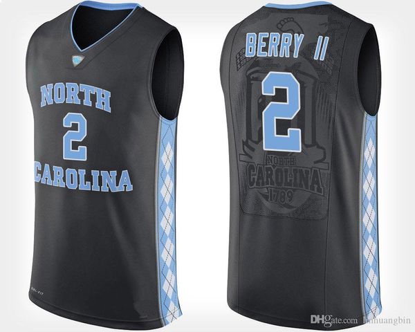 

joel berry ii blue men's north carolina tar heels marcus paige black vince carter nassir little white stitched college basketball jerse