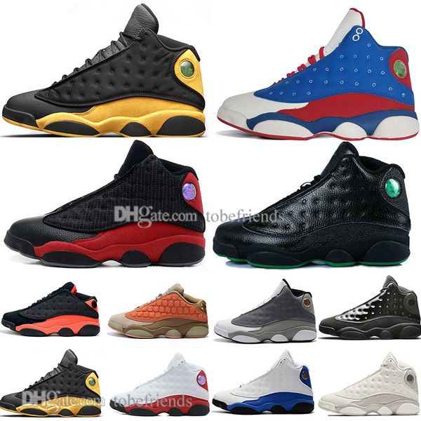 

13 13s cap and gown terracotta blush mens basketball shoes atmosphere grey black infrared flints bred men sports sneakers designer trainers