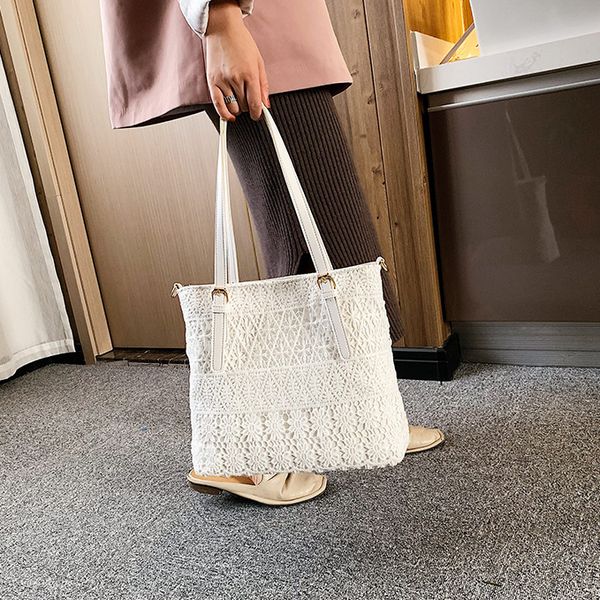 

wholesale girls canvas bags designer luxury handbags purses women lace tote bag new fashion crossbody shoulder bags