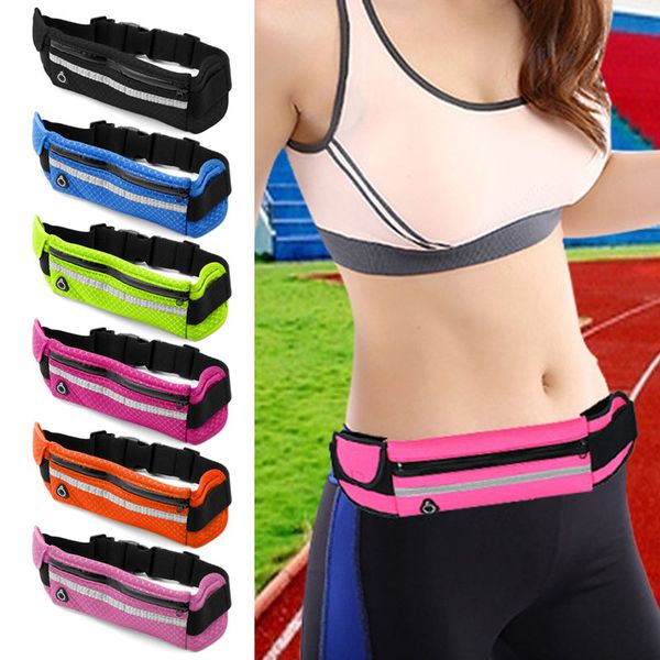 

sports running cycling jogging waterproof waist belt pack bag pouch new
