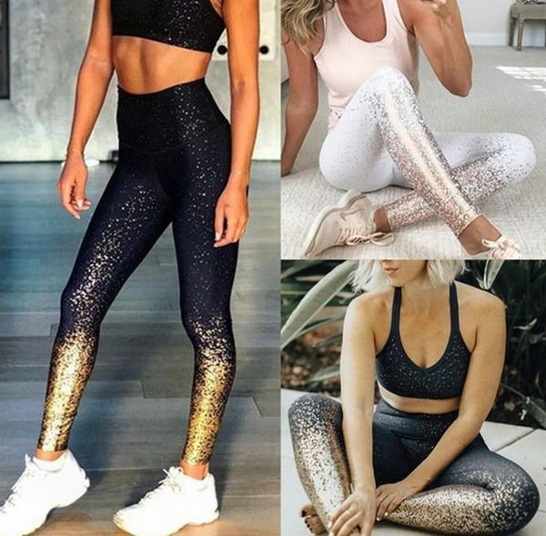 

женка дизайнеѬка леггин бѬонзиѬова пеа йога бѬки мода sweatpants бег ин, Black