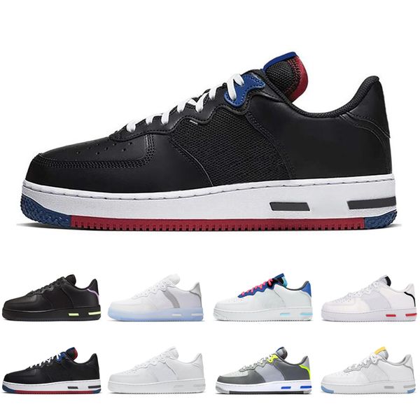 

2020 react 1 men women running shoes light bone white black red smoke grey usa astronomy blue mens womens trainers sports sneakers runners