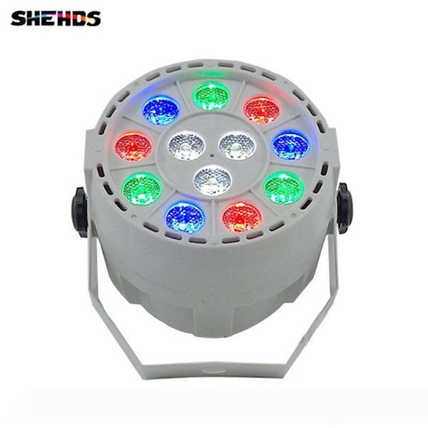 

led stage light effect 12x3w flat par rgbw dmx512 dj disco lamp ktv bar party backlight beam projector dmx spotlight